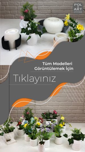 Silikon Saksı Kalıpları